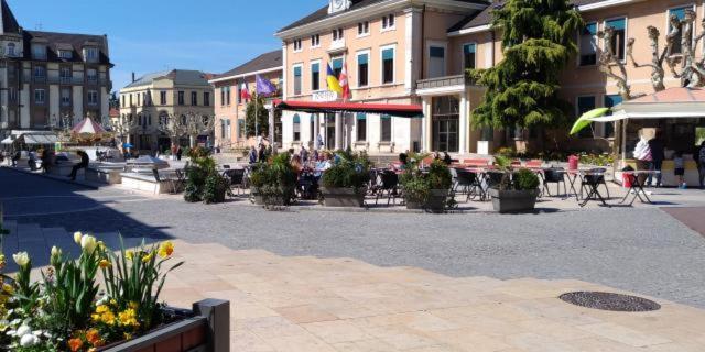 Sobnb-Fillinges- Appartement Dans Maison Debut Vallee Verte Exteriör bild